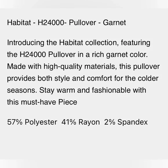 NWT Habitat Patchwork Print Top in Garnet XS - Picture 12 of 12